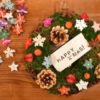 クリスマスリース作りワークショップ