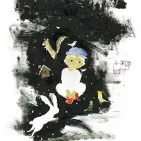 いわさきちひろ　雪の幻想　1971年