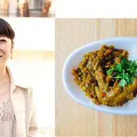 大宮エリー　撮影：諸井純二　からだに優しい染み込むカレー　800円(税込)