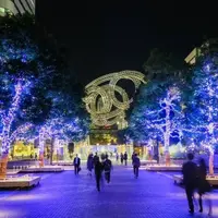 ヨーヨー広場（昨年のイルミネーションの様子）