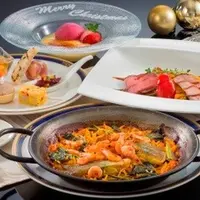 レストラン　アルハンブラ  「クリスマスセット  　　　　（パスタパエリャ）」  　2,800円