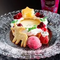 カフェ　ミ　カサ  「クリスマス　パンケーキセット」  　1,200円