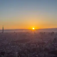 初日の出の様子