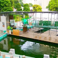 開催場所は日本一都心にある釣り堀
