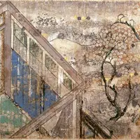 国宝「寝覚物語絵巻」第１段　平安時代
