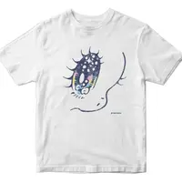 ▲ペロペロ★スパ～クルズ ビッグアイズ　Tシャツ ホワイト