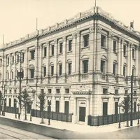 矢部又吉《川崎銀行本店》1927年　『川崎銀行本店新築概要』（大塚巧藝社）より