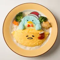 タキシードサムのぐでたま布団でひとやすみホワイトシチュー　