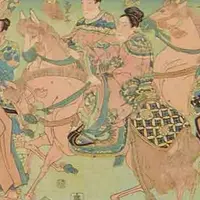 ＜初公開＞ 琉球使節行列図 1832(天保3)年頃 (部分)