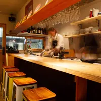 店舗内観カウンター