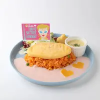 ピンクオムライス