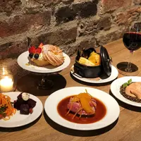 Buvette 「2019 Christmas Menu」メニュー イメージ（ワインは含まれません）