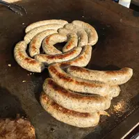 焼き立てのソーセージ イメージ