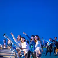 星空観望会の様子