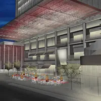 COREDO室町テラス 大屋根広場 ライトアップイメージ