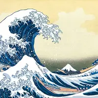 冨嶽三十六景　神奈川沖浪裏