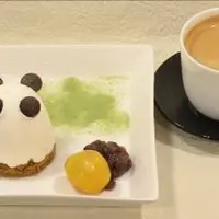 栗とコーヒーのモンブランケーキセット