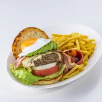 プレミアムレインボーハンバーガー