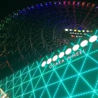 イルミネーションが灯る大観覧車