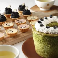 抹茶シフォン、チョコレートスイーツ イメージ