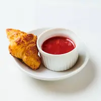 クロワッサンいちごさんソース