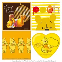 オリジナルハート型缶バッジ／オリジナルシール イメージ