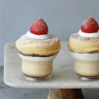奇跡のスフレパンケーキプリン（あまおう）イメージ