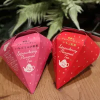 季節のフレーバーティー いちご紅茶・いちごミルク紅茶