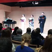 2019年1月神田明神文化交流館「EDOCCO」でのミニ・コンサートの様子
