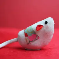 「アクアマリンのひな祭り」ちりめん細工