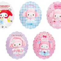 マスコットブローチ 全5種 各￥1,100 （C）’76,’20 SANRIO 著作（株）サンリオ