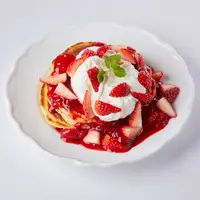 ストロベリーショートケーキパンケーキ