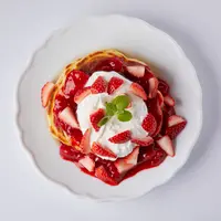 ストロベリーショートケーキパンケーキ