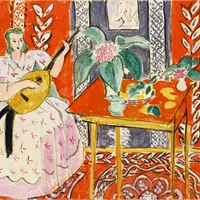 アンリ・マティス《リュート》 1943年 ポーラ美術館