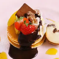 春色の小さなパンケーキ