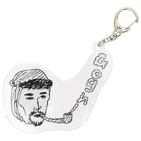 アクリルキーホルダー《自画像》660円（税込）