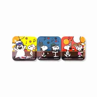 メッセージカード付きスクエア缶バッジ