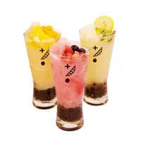 セイロン茶フラッペ（マンゴー・パイン）/ローズヒップ茶フラッペ（イチゴ・ブルーベリー）/蜜烏龍茶フラッペ（キウイ・レモン）