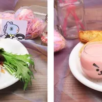 トルティーヤ＆カプレーゼ、コブサラダ＆バケット イメージ（c）BT21