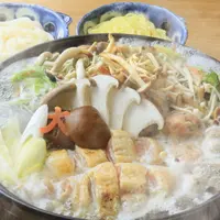 お部屋食プランの特製鶏鍋