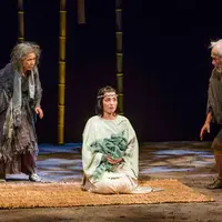 ◆別役実『月・こうこう，風・そうそう』（2016年7月初演）撮影：谷古宇正彦（2016年）