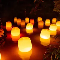 浮遊する呼応するランプ - ワンストローク、Fire／Floating Resonating Lamps - One Stroke, Fire