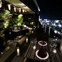 テラスからの夜景