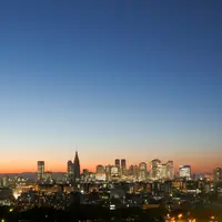 都内の夕焼け