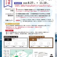 キャンペーンのチラシ（裏面）