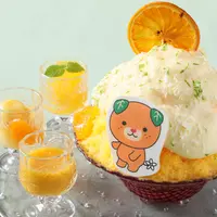 愛媛県“みきゃん”のご褒美かき氷