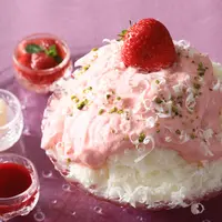 いちごエスプーマ氷