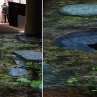 デジタル映像技術で演出された空間（イメージ）