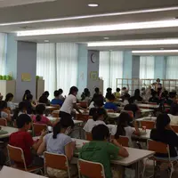  現在の給食の時間の様子