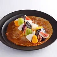 「秋の味覚クレープ」